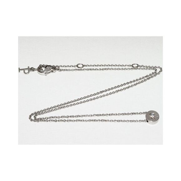 Pre Loved Louis Vuitton Piaget Possession Diamond Pendant Necklace 18k White - Picture 3 of 8